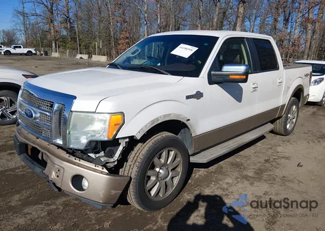 2011 Ford F-150 King Ranch из США, поврежденный, VIN 1FTFW1EF0BKD08370